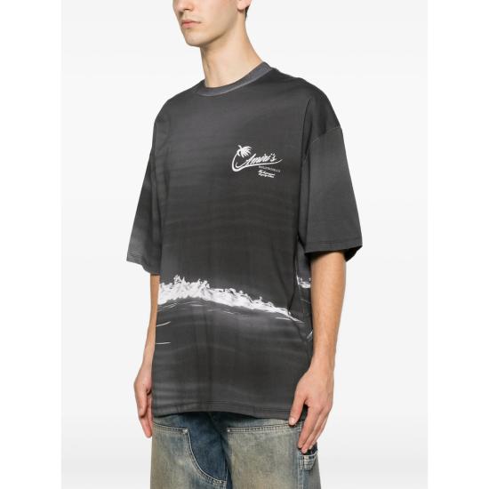 26FW 아미리 반팔 티셔츠 AMTOJR1185 001 GREY - AMIRI