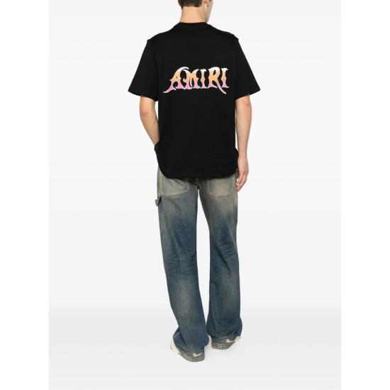 26FW 아미리 반팔 티셔츠 AMTOJR1170 BLACK - AMIRI