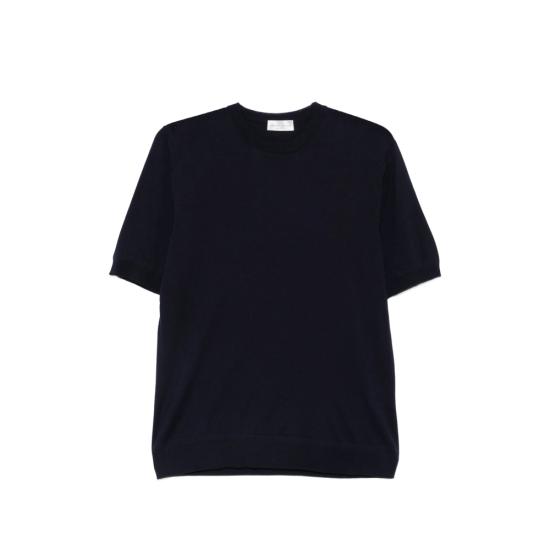 26SS 로베르토 콜리나 반팔 티셔츠 263MYB80021 NAVY BLUE