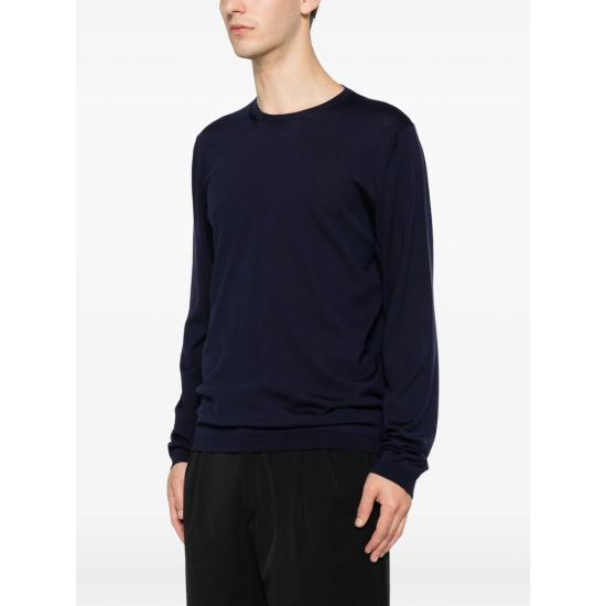 26SS 로베르토 콜리나 스웨터 263MYB80001 NAVY BLUE - ROBERTO COLLINA