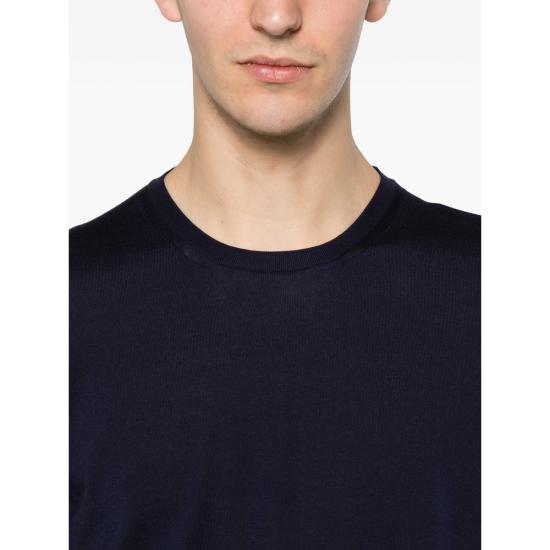 26SS 로베르토 콜리나 스웨터 263MYB80001 NAVY BLUE - ROBERTO COLLINA