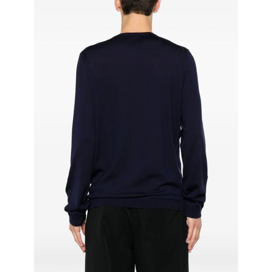 26SS 로베르토 콜리나 스웨터 263MYB80001 NAVY BLUE - ROBERTO COLLINA