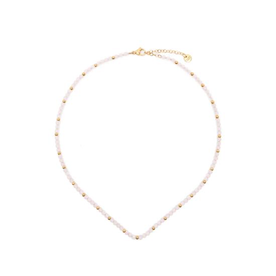 26FW 콜라니네 콜로라테 네크리스 CC MQR U ROSA GOLD PINK