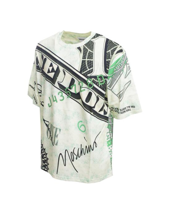  모스키노 반팔 티셔츠 0720 7040 1006 MULTICOLOR - MOSCHINO
