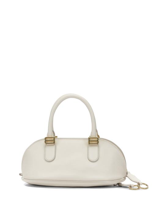 26SS 발렌시아가 볼레로 볼링백 8685852ACJS9404 White - BALENCIAGA