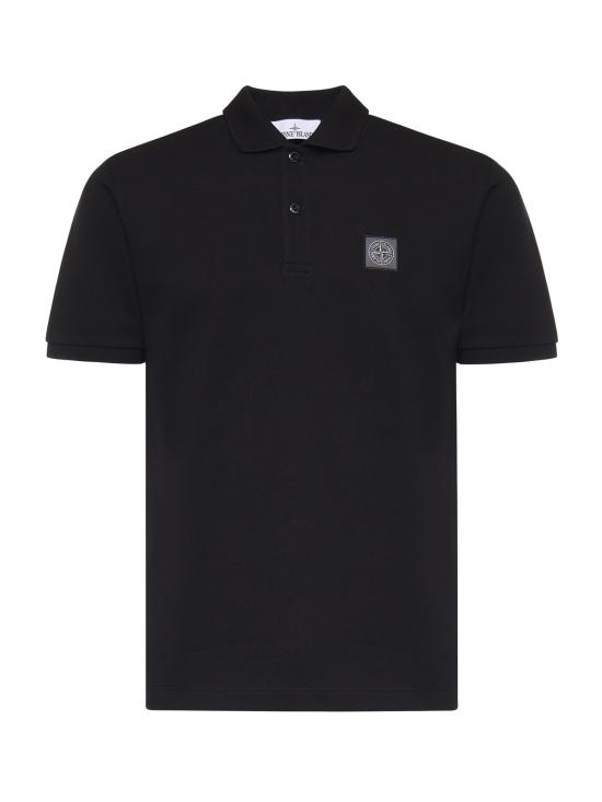 26SS 스톤 아일랜드 폴로 티셔츠 L1S152200011 S0039V0029 BLACK