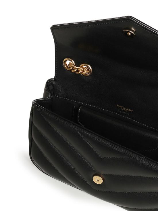 26SS 생로랑 루루 마틀라세 램스킨 스몰 숄더백 801437 AAEAX1000 - SAINT LAURENT