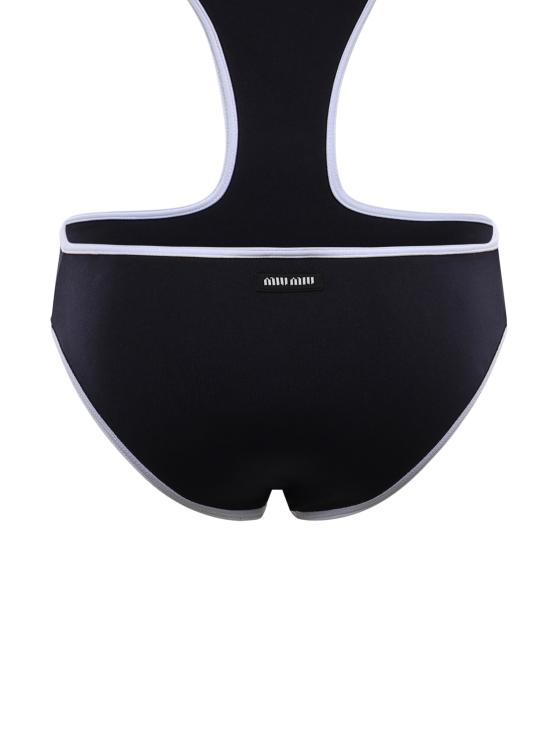 26SS 미우미우 원피스 수영복 MMV268 14SJF022X Blu bianco - MIU MIU