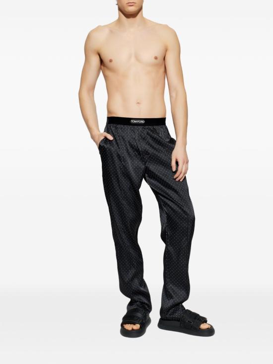 26SS 톰포드 라운지 웨어 T4H202120 009 Black - TOMFORD