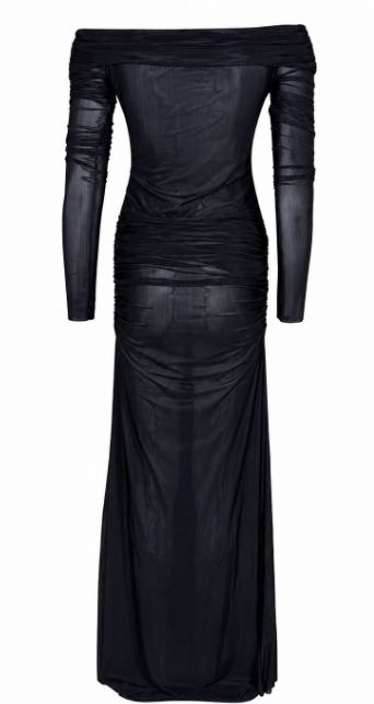 26SS 아니예 바이 롱 원피스 185166 01299 Black vinyl - ANIYE BY