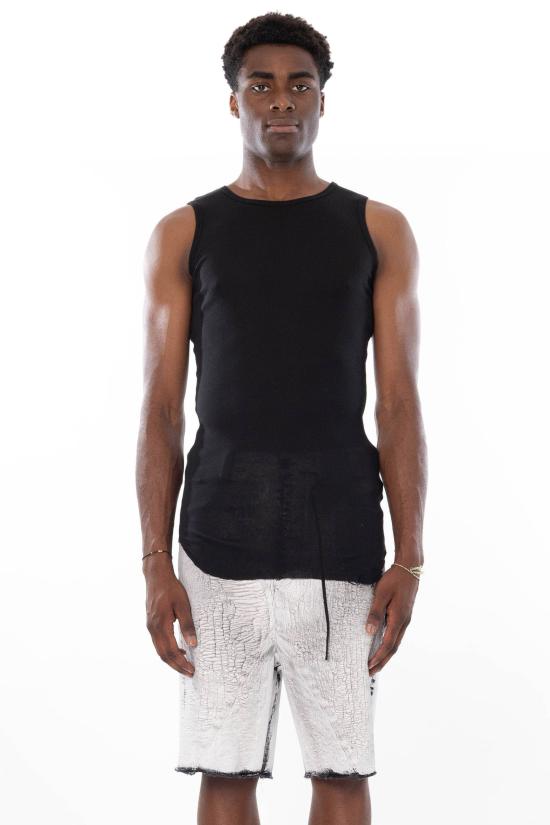 26SS 엠디75 민소매 티셔츠 MD13264 nero Black