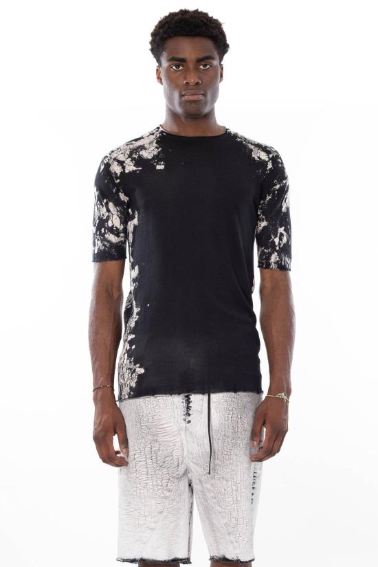 26SS 엠디75 스웨터 MD13207A BLACK WHITE Black