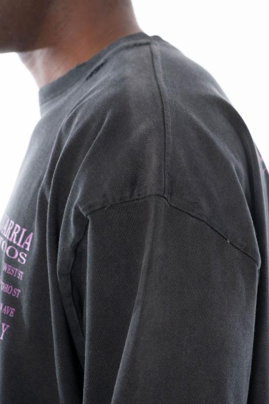 26SS 윌리 차바리아 반팔 티셔츠 WCJSY0178 BLACK Black - WILLY CHAVARRIA
