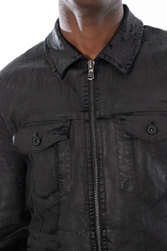 26SS 엠디75 자켓 MD13273 BLACK CRACK Black - MD75