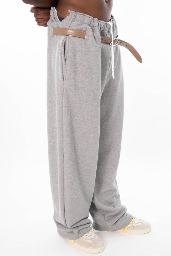 26SS 마리아노 스트레이트 팬츠 MGSS26PA07012 57 GREY MELANGE Grey - MAGLIANO