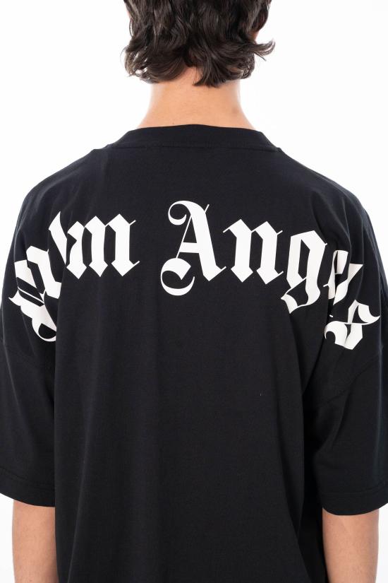 26SS 팜앤젤스 반팔 티셔츠 PMAA10BS26JER001 BLACK Black - PALM ANGELS