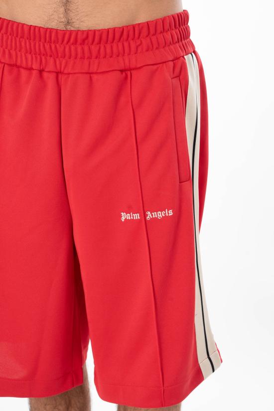 26SS 팜앤젤스 숏팬츠 PMCL009S26FAB001 RED Rosso - PALM ANGELS