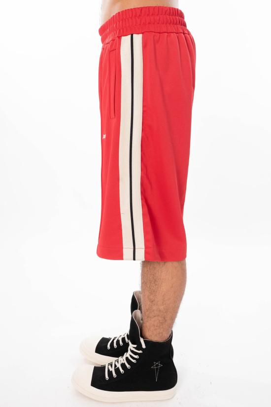 26SS 팜앤젤스 숏팬츠 PMCL009S26FAB001 RED Rosso - PALM ANGELS