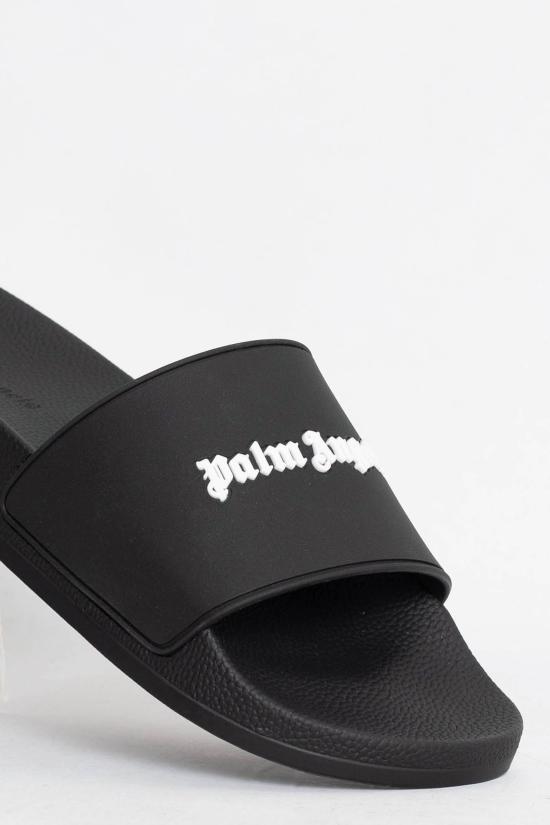 26SS 팜앤젤스 뮬/슬리퍼 PMIC017S26MAT004 BLACK Black - PALM ANGELS