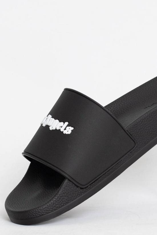 26SS 팜앤젤스 뮬/슬리퍼 PMIC017S26MAT004 BLACK Black - PALM ANGELS