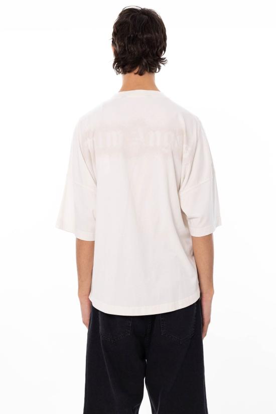 26SS 팜앤젤스 반팔 티셔츠 PMAA10BS26JER002 WHITE White - PALM ANGELS