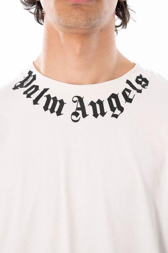 26SS 팜앤젤스 반팔 티셔츠 PMAA109S26JER008 WHITE White - PALM ANGELS