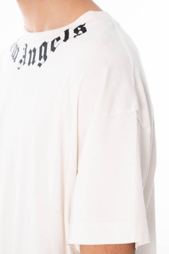 26SS 팜앤젤스 반팔 티셔츠 PMAA109S26JER008 WHITE White - PALM ANGELS