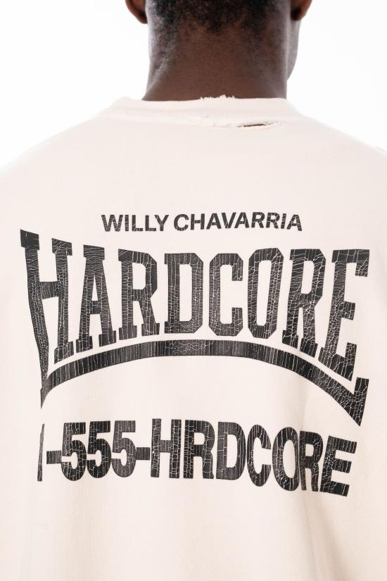 26SS 윌리 차바리아 반팔 티셔츠 WCJSY0187 000 SNOW WHITE White - WILLY CHAVARRIA