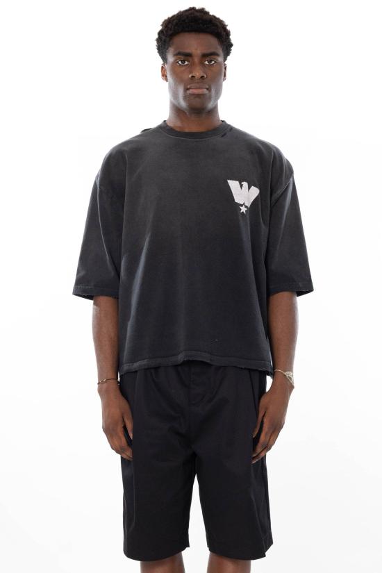 26SS 윌리 차바리아 반팔 티셔츠 WCJSY0274 BLACK Black