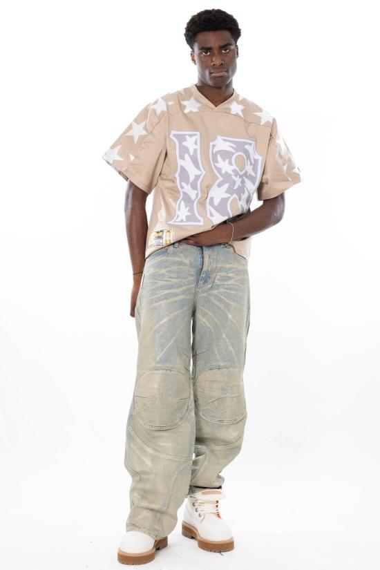 26SS 피디에프 데님 팬츠 DFM03019DF192WASH WASH Beige - PDF