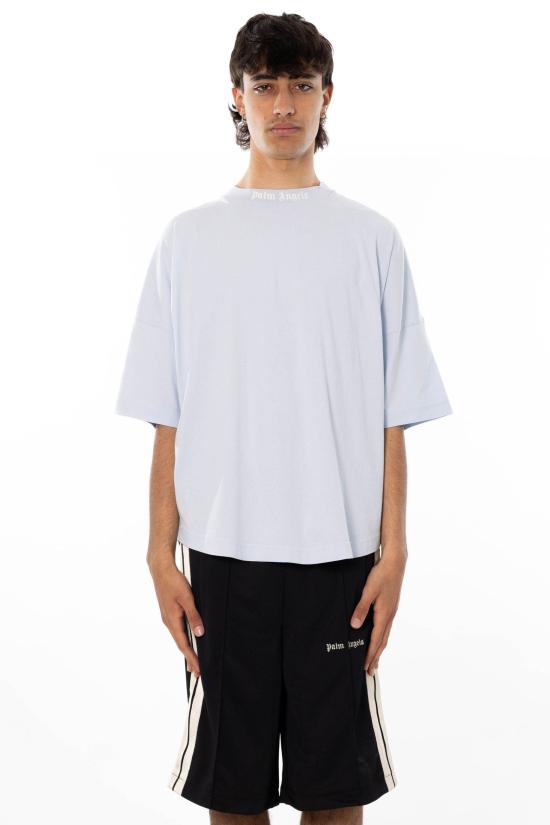 26SS 팜앤젤스 반팔 티셔츠 PMAA10BS26JER001 BLU Blue
