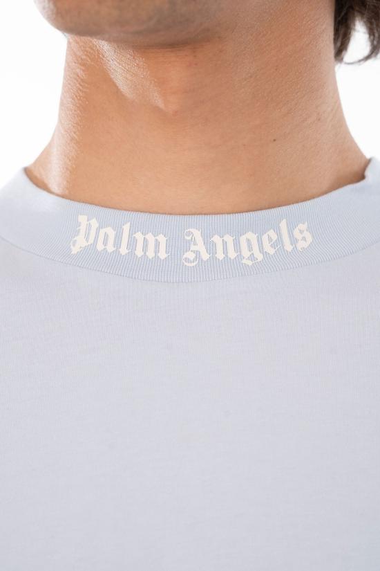 26SS 팜앤젤스 반팔 티셔츠 PMAA10BS26JER001 BLU Blue - PALM ANGELS