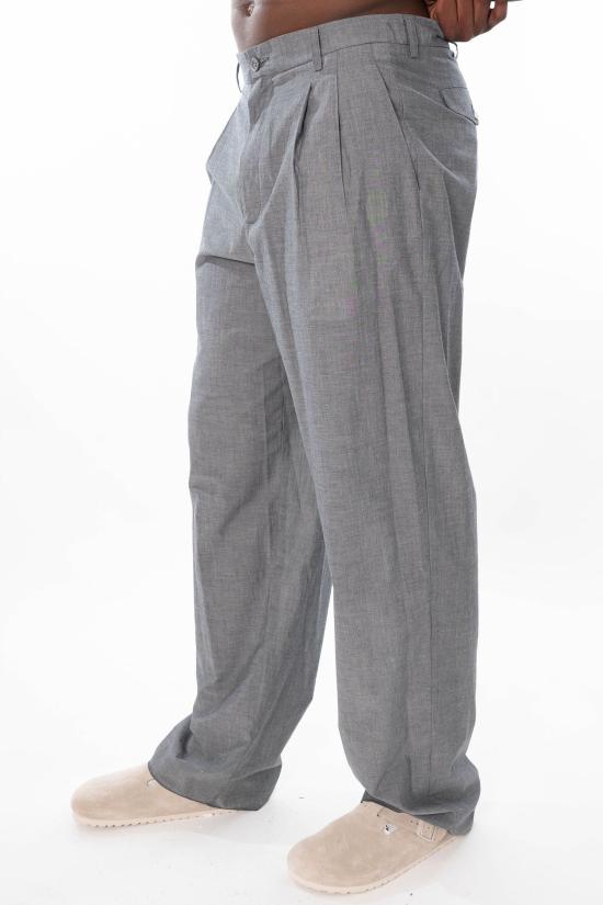 26SS 마리아노 스트레이트 팬츠 MGSS26PA01012 07 GREY MELANGE Grey - MAGLIANO