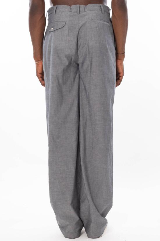 26SS 마리아노 스트레이트 팬츠 MGSS26PA01012 07 GREY MELANGE Grey - MAGLIANO