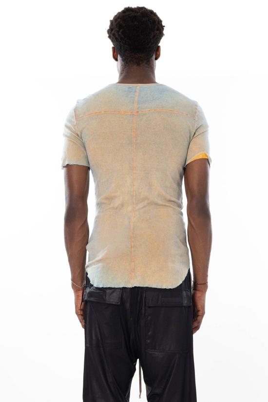 26SS 엠디75 반팔 티셔츠 MD13265 OXID WASH Multicolore - MD75