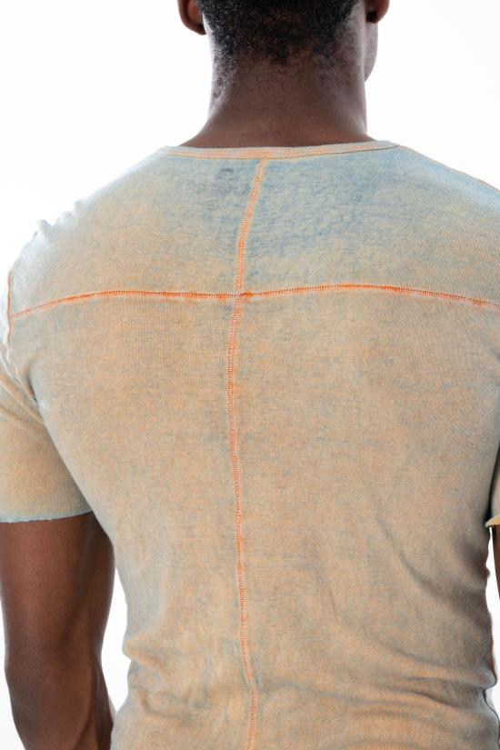 26SS 엠디75 반팔 티셔츠 MD13265 OXID WASH Multicolore - MD75
