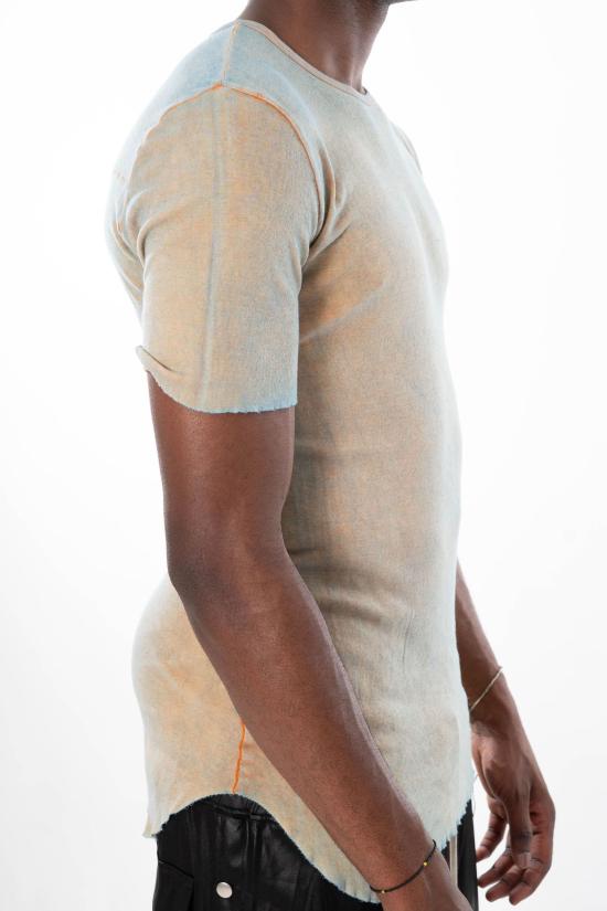 26SS 엠디75 반팔 티셔츠 MD13265 OXID WASH Multicolore - MD75