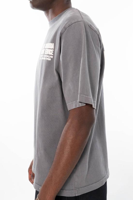 26SS 윌리 차바리아 반팔 티셔츠 WCJSY018 CONCRETE Grey - WILLY CHAVARRIA