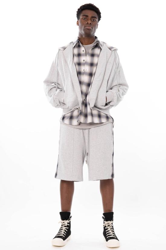 26SS 펭첸왕 숏팬츠 FUS21ST16 GREY Grey - FENG CHEN WANG