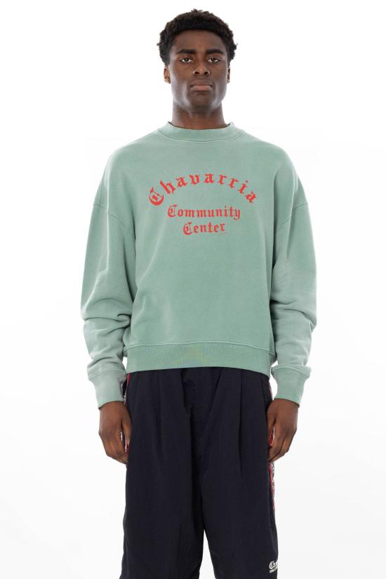 26SS 윌리 차바리아 긴팔 티셔츠 WCJSY0199 UNIFORM GREEN Green