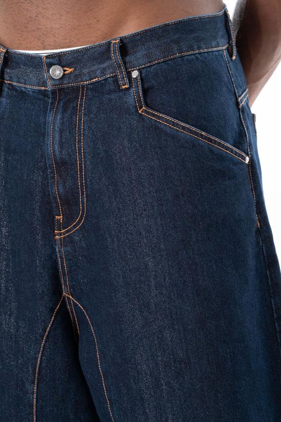 26SS 피디에프 숏팬츠 DFM03043DF201SILVE DARK BLUE Denim - PDF