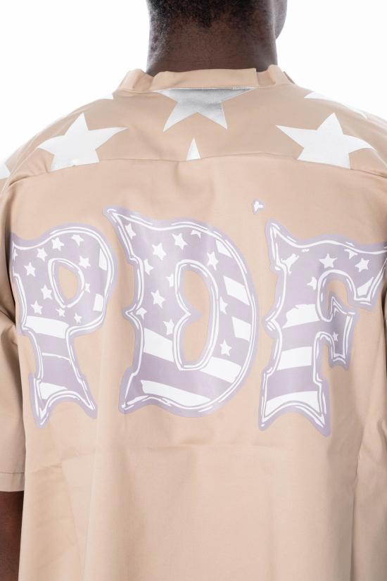 26SS 피디에프 반팔 티셔츠 DFM54044TS059STAR8 TAR8 Beige - PDF