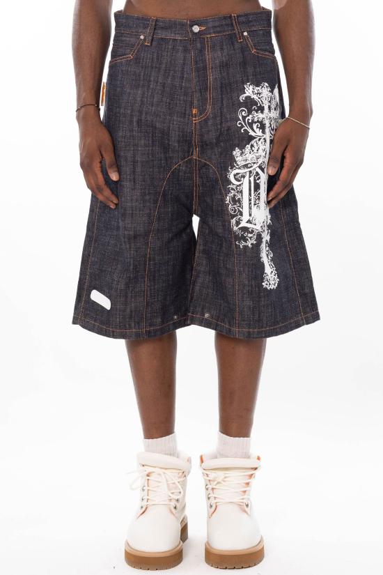 26SS 피디에프 숏팬츠 DFM03012DF195WASH WASH Denim