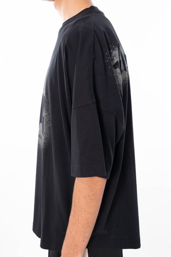 26SS 팜앤젤스 반팔 티셔츠 PMAA10BS26JER002 BLACK Black - PALM ANGELS