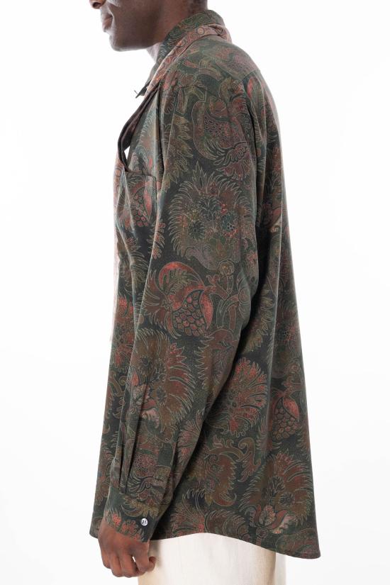 26SS 마리아노 긴팔 셔츠 MGSS26SR02290 56 POMENGRADE GREEN Green - MAGLIANO