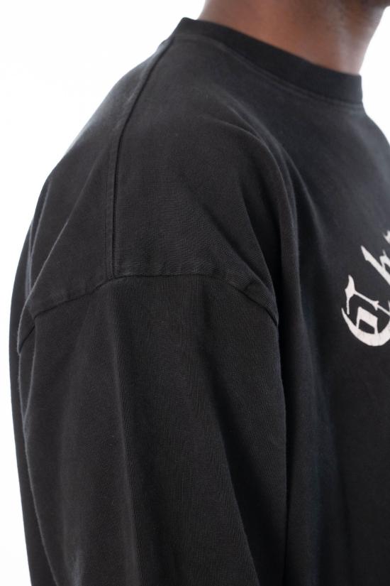 26SS 윌리 차바리아 반팔 티셔츠 WCJSY0200 BLACK Black - WILLY CHAVARRIA