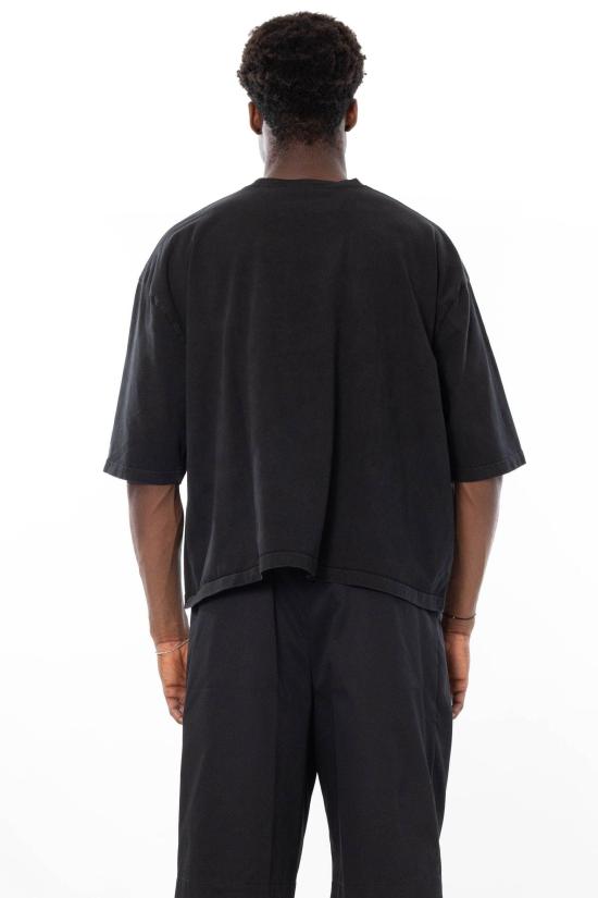 26SS 윌리 차바리아 반팔 티셔츠 WCJSY0200 BLACK Black - WILLY CHAVARRIA