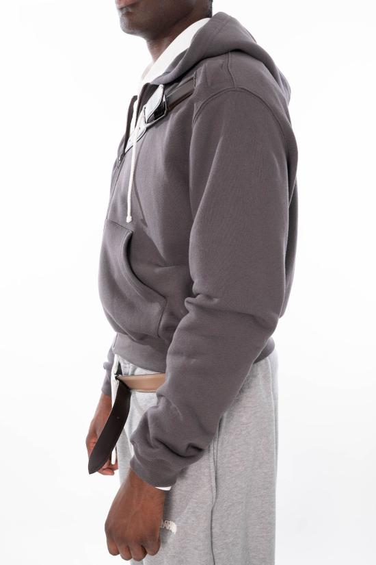 26SS 마리아노 후드 티셔츠 MGSS26HO01012 37 BROWN Brown - MAGLIANO
