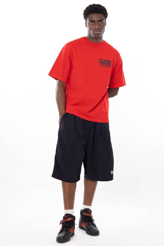 26SS 윌리 차바리아 반팔 티셔츠 WCJSY018 RED HOT Rosso - WILLY CHAVARRIA