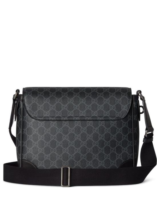 26SS 구찌 GG 엠블럼 미디움 크로스바디백 821154 FAED4 1000 BLACK DOM - GUCCI